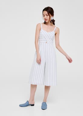 Everly Crossover Midi Jumpsuit