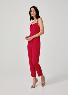 Serena Cowl Neck Jumpsuit