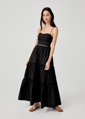Lenora Bustier Maxi Dress