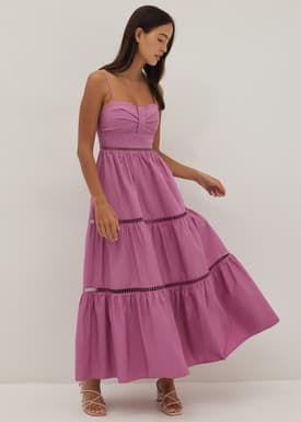 Lenora Bustier Maxi Dress