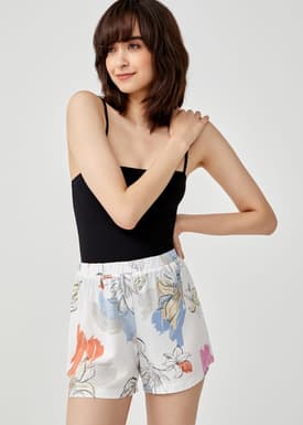 Fleure Lounge Shorts in Chamomile Dream