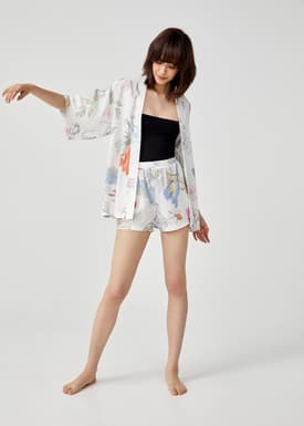 Fleure Kimono in Chamomile Dream