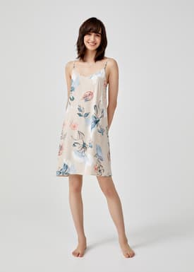 Holley Camisole Slip Dress in Chamomile Dream