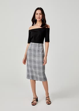 Cytherea Off Shoulder Bodycon Dress