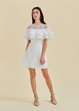 Anthea Tiered Broderie Anglaise Dress
