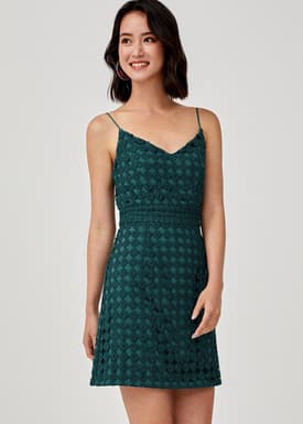 Aviana Floral Lace Dress