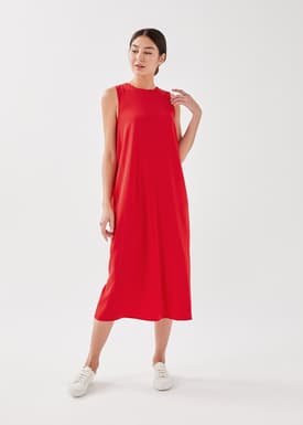 Anitra Shift Midaxi Dress