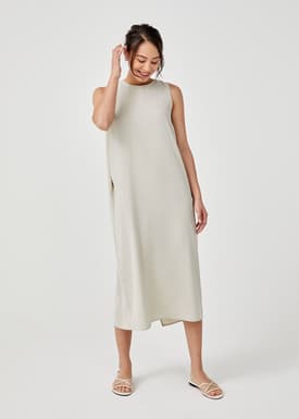 Anitra Shift Midaxi Dress