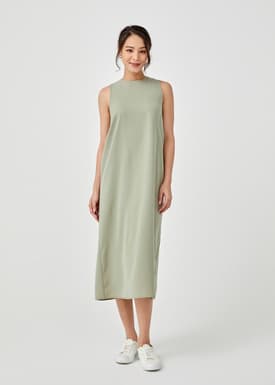 Anitra Shift Midaxi Dress