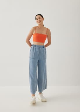 Jaelia Crop Camisole Top