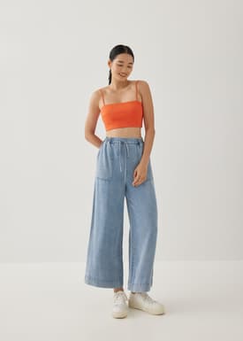 Jaelia Crop Camisole Top