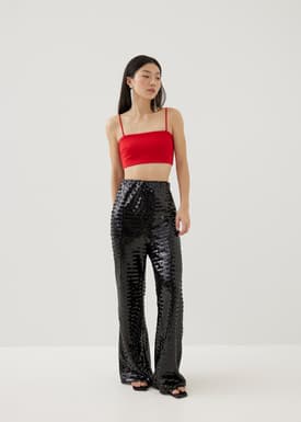 Jaelia Crop Camisole Top