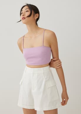 Jaelia Crop Camisole Top