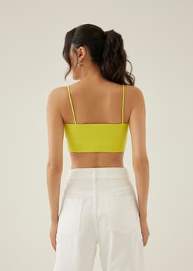 Jaelia Crop Camisole Top