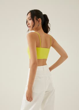 Jaelia Crop Camisole Top