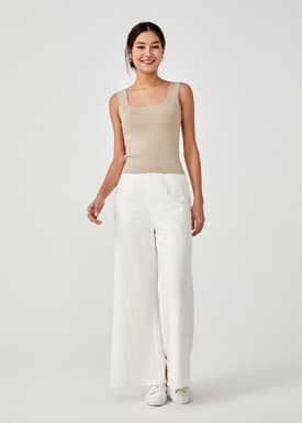Quincy Square Neck Knit Tank