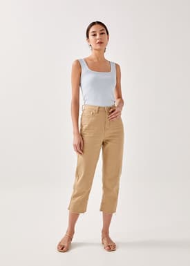 Quincy Square Neck Knit Tank