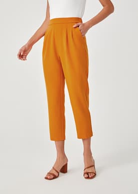 Zarah Tailored Crop Pants