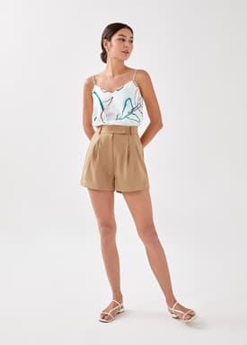 Herlinda Camisole Top in Floral Dreamscape