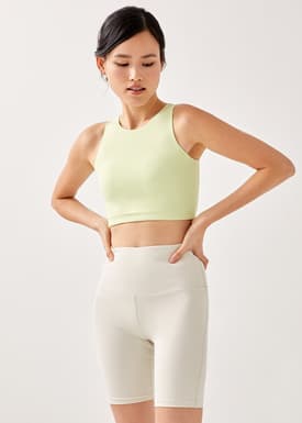 Flynn Fitted Cropped Bra Top