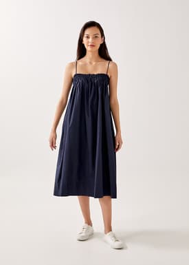 Gianna Camisole Smocked Midaxi Dress