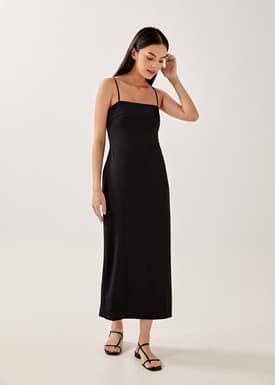 Hermione Padded Knot Back Dress