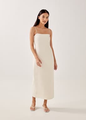 Hermione Padded Knot Back Dress