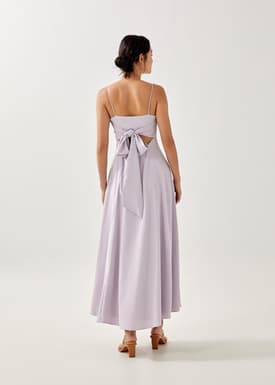 Emilia Padded Tie Back Dress