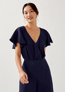 Josette Flutter Sleeve Bodysuit