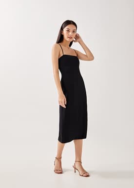 Arlenis Padded Cross Back Dress