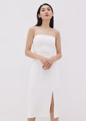 Arlenis Padded Cross Back Dress