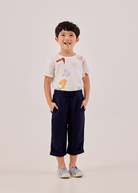 Niko Unisex Cotton Jersey Tee in Precious Treasures