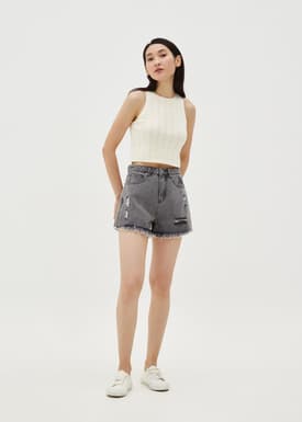 Itzel Pointelle Knit Tank Top
