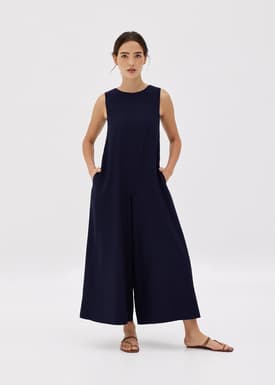 Dariela Wide Leg Cut Out Jumpsuit