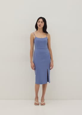 Brienna Bodycon Slit Dress