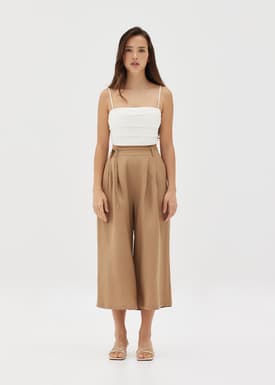 Ericah Linen Wide Legged Pants