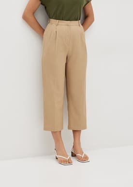 Avanni Linen Straight Leg Pants