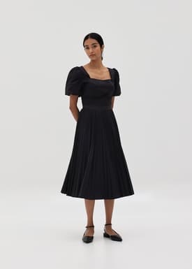 Aries Puff Sleeve Shell Top