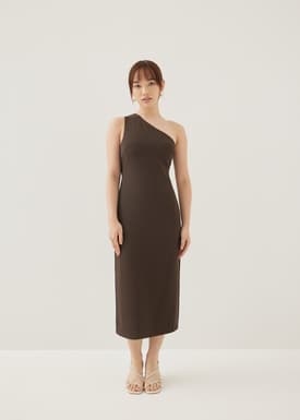 Kristina Padded Twist Back Dress
