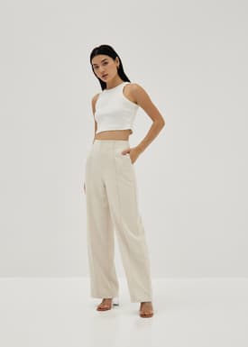 Darya Pintuck Maxi Pants