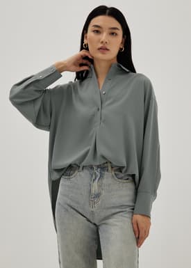 Kiersten Popover Relaxed Blouse