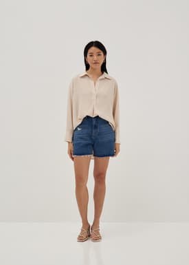 Kiersten Popover Relaxed Blouse