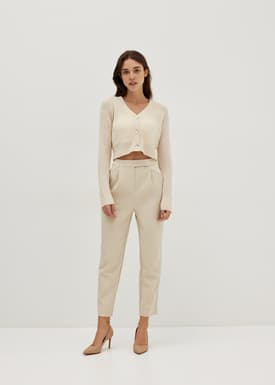 Haidyn Tailored Peg Leg Pants
