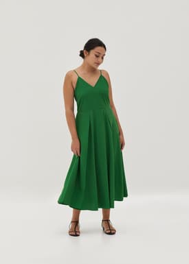 Viviana Fit & Flare Midaxi Dress