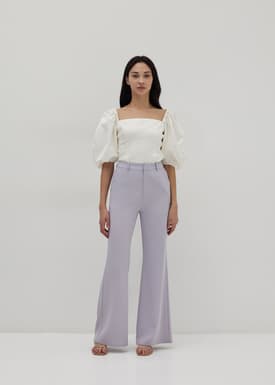 Serena Bustier Puff Sleeve Top