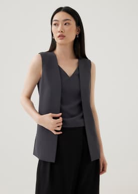 Evangeline V-neck Vest