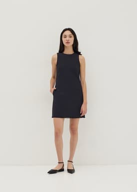 Sallie Tweed Shift Mini Dress