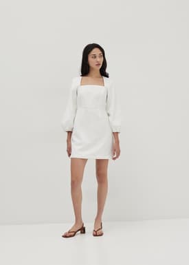 Gabbie Puff Sleeve Mini Dress
