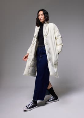 Collared Puffer Coat