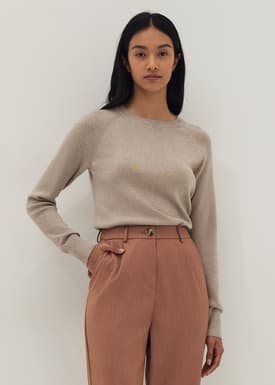 Glitter Knit Long Sleeve Top